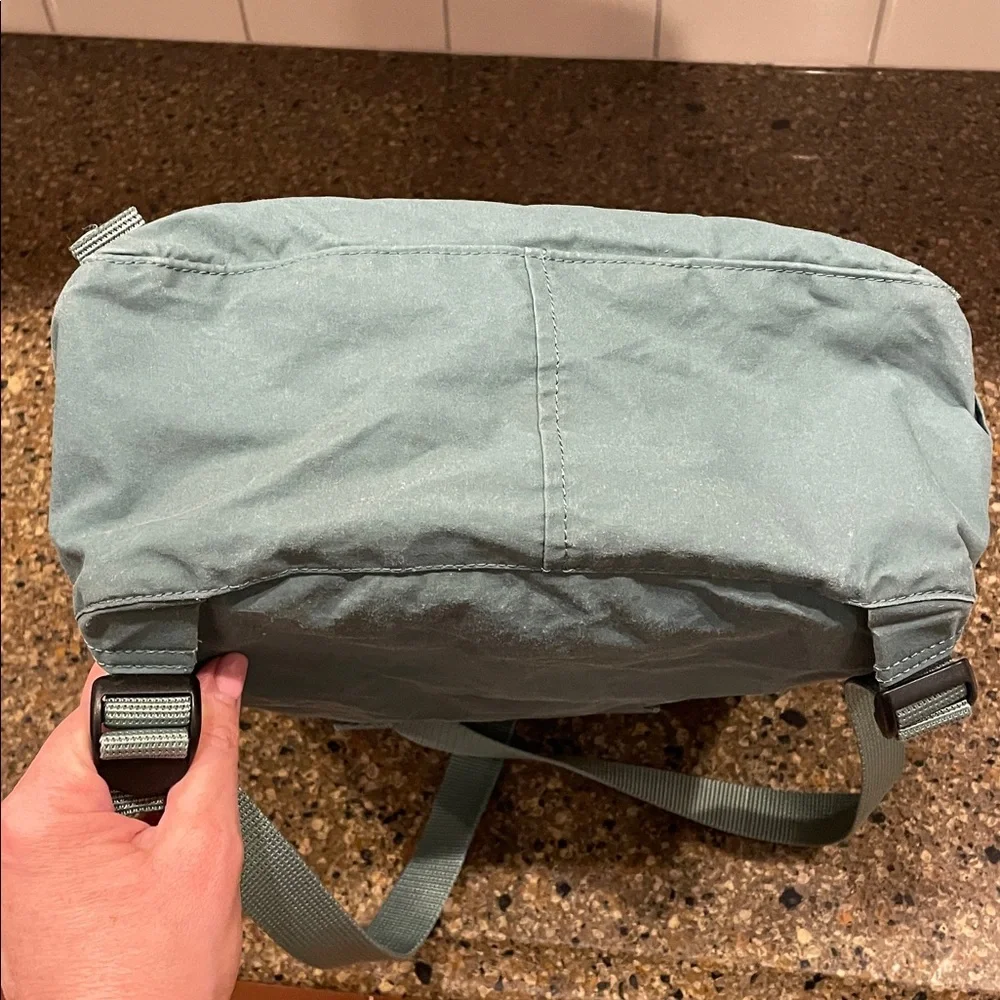 Fjallraven Kanken Frost Green Backpack - Picture 16 of 16